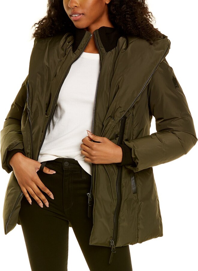 Asymmetrical Zip Puffer | Shop The Largest Collection | ShopStyle