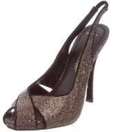 Thumbnail for your product : Jean-Michel Cazabat Glitter Slingback Pumps