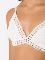 Thumbnail for your product : Martha Medeiros Camille crochet triangle top