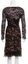 Thumbnail for your product : Collette Dinnigan Embroidered Mohair Dress