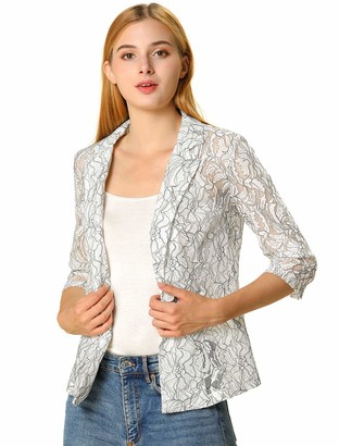 white lace jackets uk
