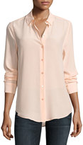 Thumbnail for your product : Equipment Essential Long-Sleeve Silk Shirt