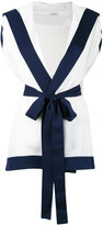 La Perla - front bow waistcoat - 