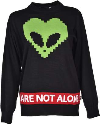 Love Moschino Alien Print Sweater