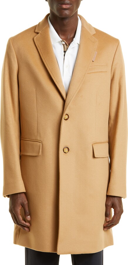 Mens Burberry Wool Coat | Shop The Largest Collection | ShopStyle