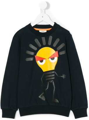 Fendi Kids graphic print sweatshirt