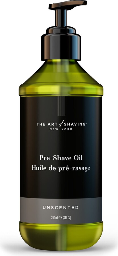 The Art of Shaving ® Large Unscented Pre-Shave Oil with Pump