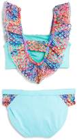 Thumbnail for your product : Peixoto Girls' Blake Mesh-Ruffled 2-Piece Swimsuit