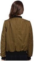 Thumbnail for your product : Blank NYC Bomber Jacket in She's a Toad