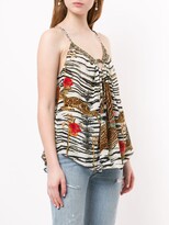 Thumbnail for your product : Camilla Cosmic Conflict double strap blouse
