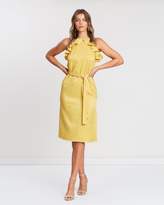 Thumbnail for your product : Atmos & Here ICONIC EXCLUSIVE - Lulu Ruffle Tie Dress