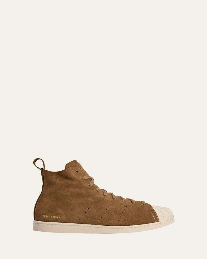 ADIDAS X WALES BONNER Superstar Suede High-Top Sneakers