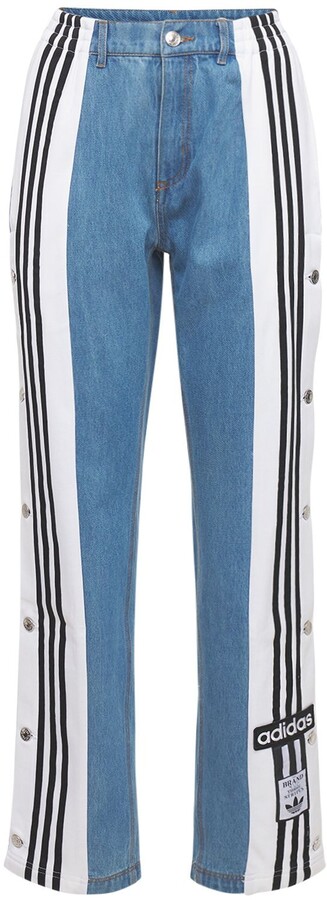 Adidas Originals Denim Jeans, Men's Fashion, Bottoms, Jeans on Carousell