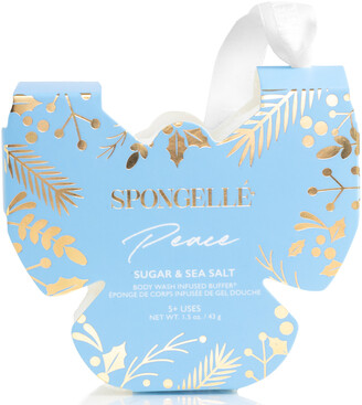 Spongellé Spongelle Holiday Butterfly Ornament Peace - Sugar + Sea Salt 43G