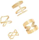 Thumbnail for your product : Forever 21 Cutout Ring Set