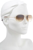 Thumbnail for your product : Ray-Ban New Classic Aviator 59mm Sunglasses