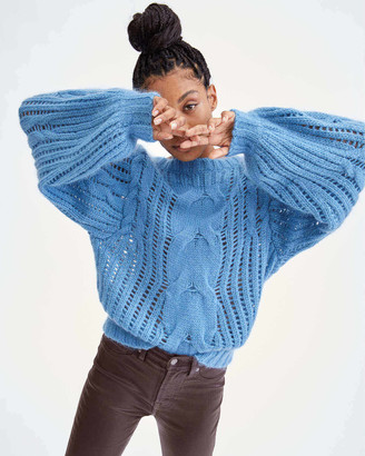 7 for all mankind chunky turtleneck sweater