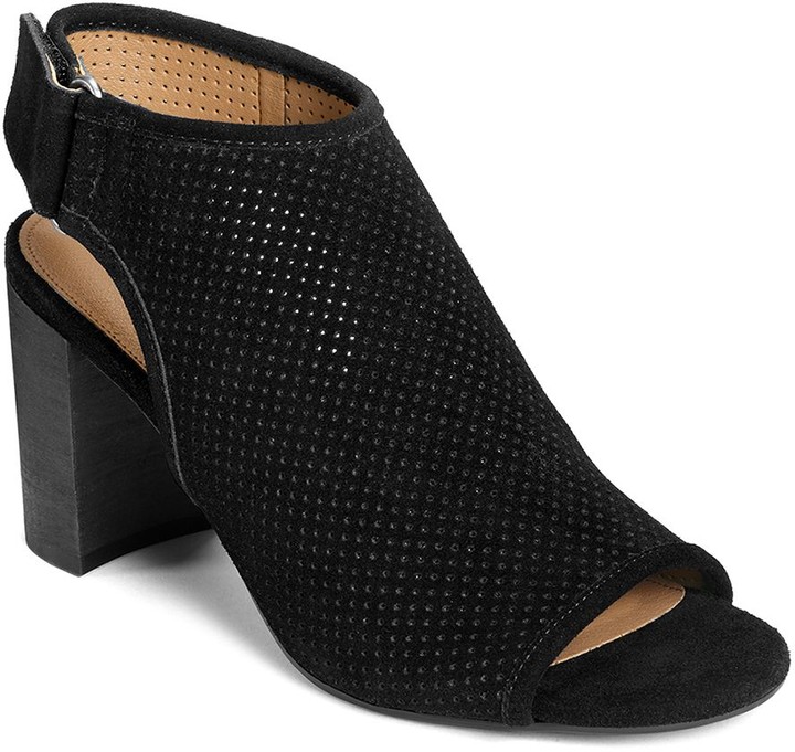 slingback peep toe shoes