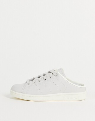 adidas Stan Smith mules in grey - ShopStyle Low Top Trainers