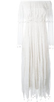 Alexander McQueen - pom pom lace dress - women - Soie/Viscose - S
