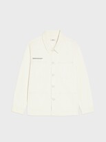 Thumbnail for your product : Pangaia Hemp Denim Workwear Jacket — ecru ivory XS