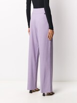 Thumbnail for your product : Just Cavalli High-Waisted Wide Leg Trousers