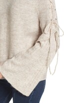 Thumbnail for your product : BP Lace Up Shoulder Sweater