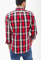 Thumbnail for your product : 21men 21 MEN Classic Collared Plaid Shirt