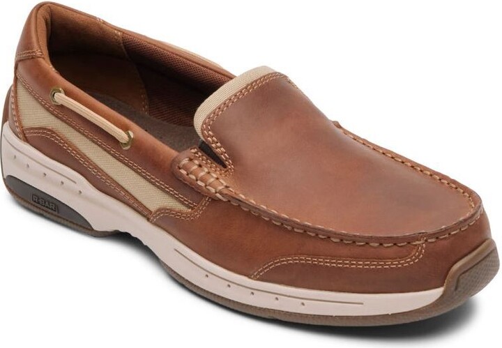 Dunham Men's Leather Boat Shoe- Captain Venetia n