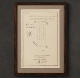 Thumbnail for your product : Restoration Hardware 19th C. French Architectural Schematics 4