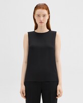 Thumbnail for your product : Theory Shell Top in Silk Georgette