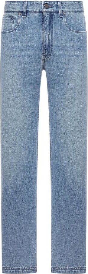 Fendi Long Straight-Leg Jeans
