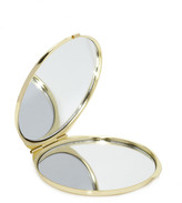Thumbnail for your product : Forever 21 Metallic Heart Mirror Compact