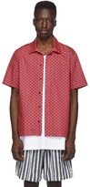 Thumbnail for your product : Solid and Striped Red and Purple Squiggle The Cabana Shirt