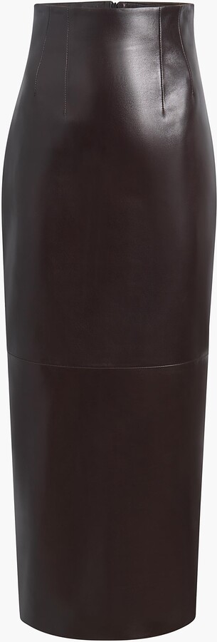 Loxley Skirt in Mud Leather