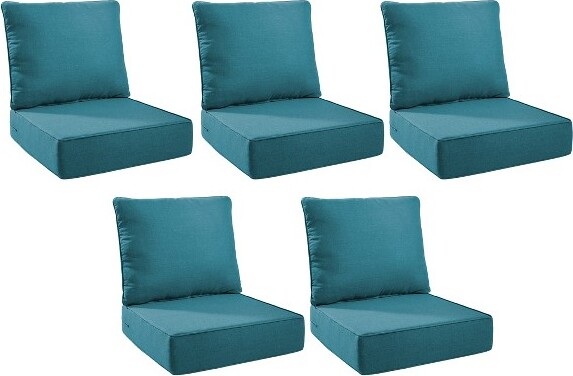 Arden Target Deep Seat Cushions Suzani Outdoor Squared Edge Chair