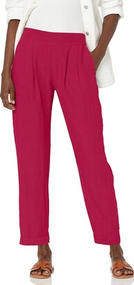 Enza Costa Women's French Linen Easy Pant