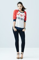 Thumbnail for your product : Wildfox Couture 'Snow Babe' Baggy Beach Jumper Raglan Pullover