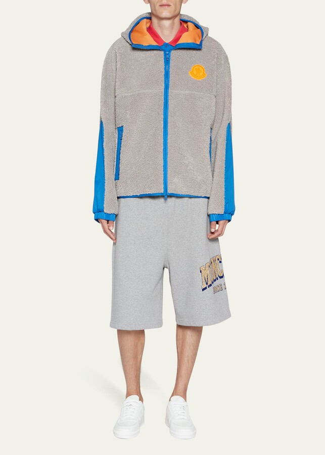 Moncler Men's Fleece ElbowPatch Hooded Jacket ShopStyle