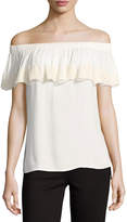 Thumbnail for your product : Ella Moss Trinity Off-the-Shoulder-Top, White