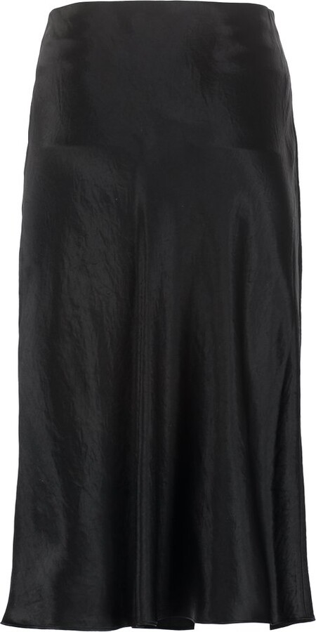 Vince Satin Slip Skirt