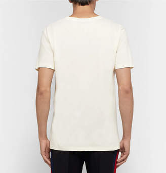 Gucci Printed Cotton-Jersey T-Shirt