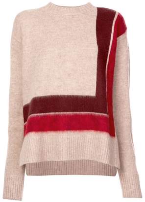 Derek Lam 10 Crosby Crewneck Blanket Sweater