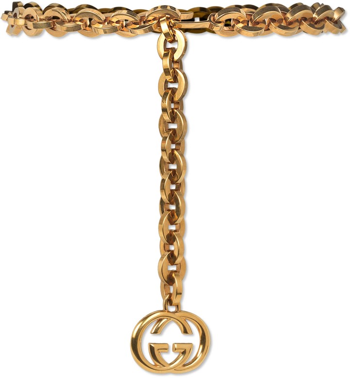 chain gucci belt