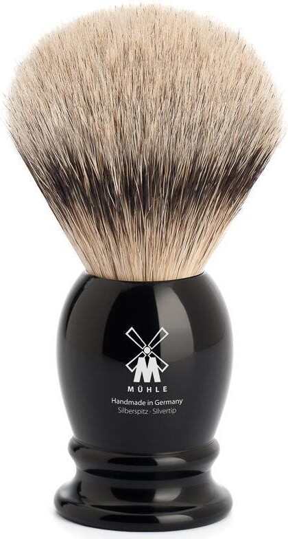 Mühle Classic Medium Black Silvertip Badger Shaving Brush