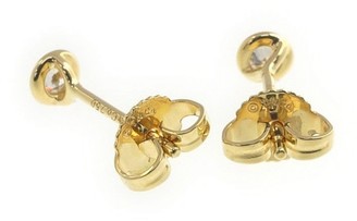 Tiffany & Co. By The Yard 750 Yellow Gold Diamond Earrings