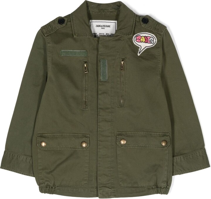 Girls Military Jacket | ShopStyle