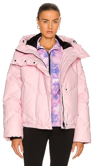 blush puffer jacket