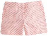 Thumbnail for your product : J.Crew Scallop-pocket short in polka dot