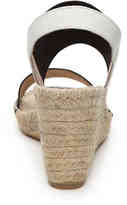 Thumbnail for your product : Charles David Women's Odessa Wedge Sandal -Black/White/Beige